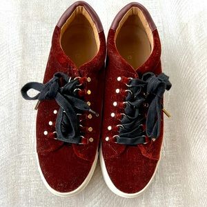 Joie Velvet Sneakers